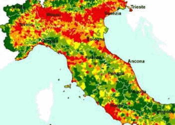 Consumo di suolo nei Comuni della Toscana