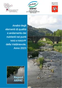 Analisi degli elementi di qualità e andamento dei nutrienti nelle acque della Valdinievole – Anno 2023
