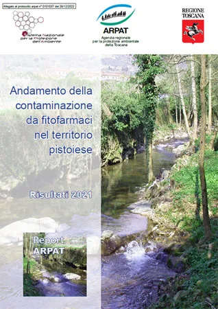 Andamento della contaminazione da fitofarmaci nel territorio pistoiese – Risultati 2021