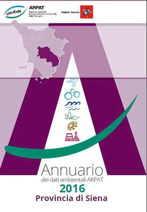 Annuario dei dati ambientali 2016 – Provincia di Siena