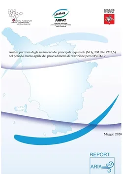 L’andamento dei principali inquinanti atmosferici in Toscana durante la pandemia