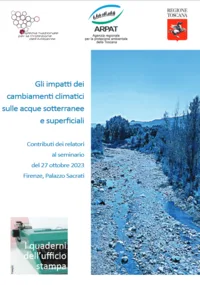Gli impatti dei cambiamenti climatici sulle acque sotterranee e superficiali
