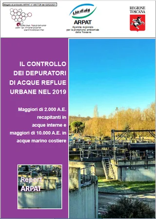 Il controllo dei depuratori di acque reflue urbane nel 2019