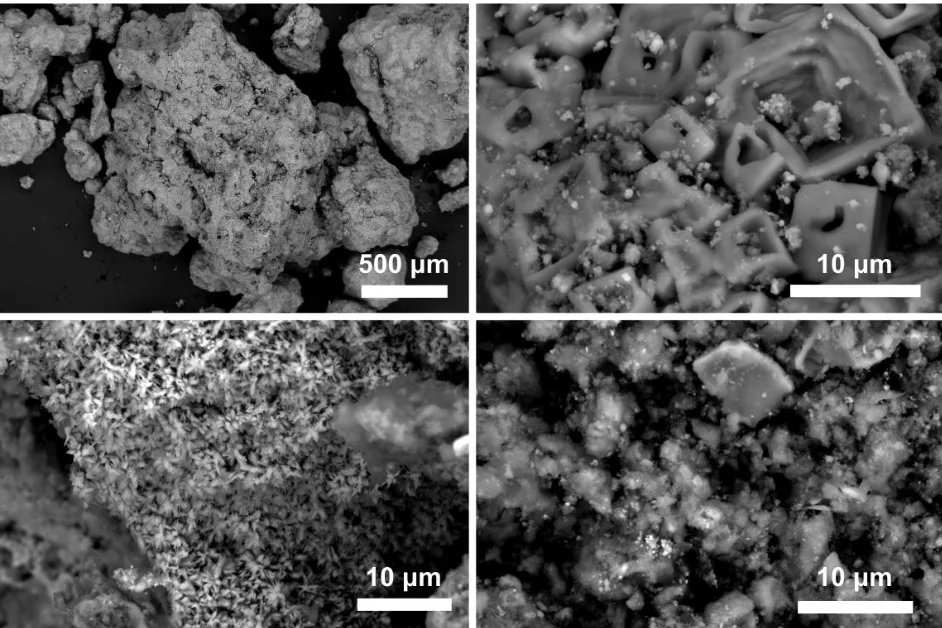 Keu: caratterizzazione del materiale