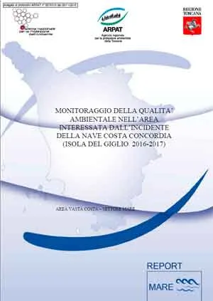 Monitoraggio ambientale dell’area interessata dal naufragio della Costa Concordia