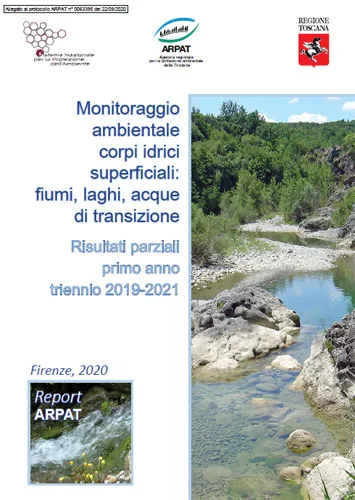 Monitoraggio ambientale dei corpi idrici superficiali (fiumi, laghi, acque di transizione) – Risultati 2019