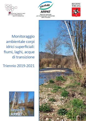 Monitoraggio ambientale dei corpi idrici superficiali (fiumi, laghi, acque di transizione) – Triennio 2019-2021