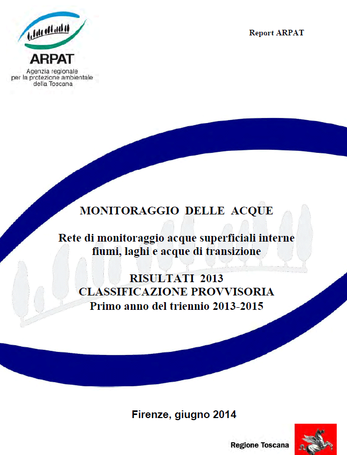 Monitoraggio delle acque superficiali – Risultati 2013