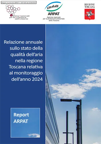 Relazione annuale sullo stato della qualità dell’aria in Toscana – anno 2024