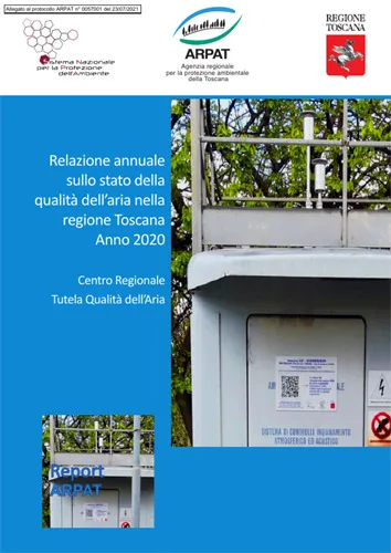 Relazione annuale sullo stato della qualità dell’aria nella Regione Toscana – anno 2020