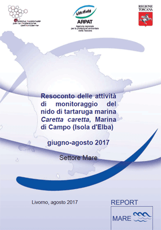 Resoconto delle attività di monitoraggio di un nido di tartaruga marina Caretta caretta a Marina di Campo (Isola d’Elba – LI) – giugno-agosto 2017