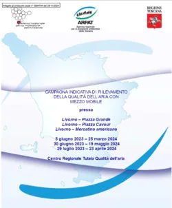 Campagna indicativa di rilevamento della qualità dell’aria con mezzo mobile a Livorno (LI) – anni 2023-2024