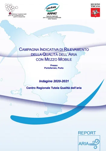 Campagna indicativa di rilevamento della qualità dell’aria con mezzo mobile a Portoferraio (LI) – anni 2020-2021