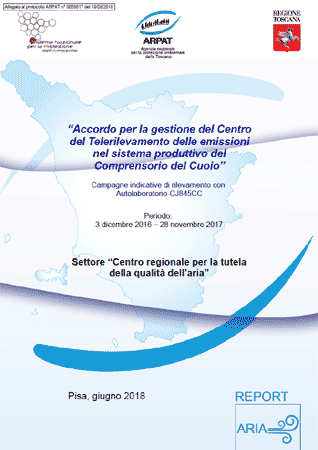 Campagne indicative di rilevamento della qualità dell’aria con autolaboratorio nel Comprensorio del cuoio – anni 2016-2017