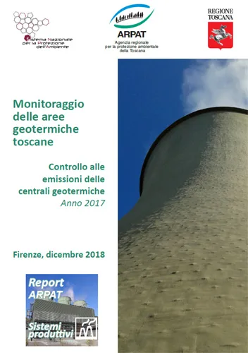 Monitoraggio delle aree geotermiche toscane – Anno 2017