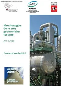 Monitoraggio delle aree geotermiche toscane – Anno 2018