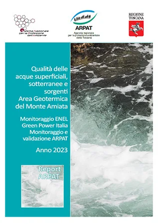 Qualità delle acque superficiali, sotterranee e sorgenti – Area Geotermica del Monte Amiata – Anno 2023