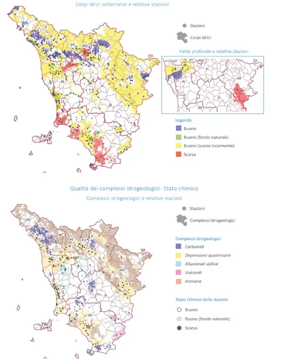 corpi idrici _ sott_mappa Toscana
