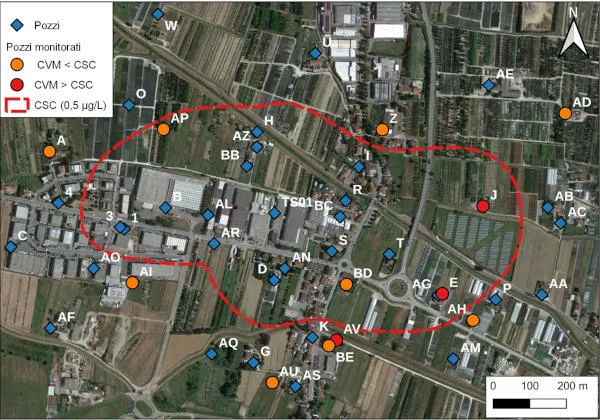Casalguidi area monitoraggio falda