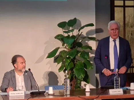 Il Direttore generale di ARPAT, Pietro Rubellini, e Il Presidente della Regione Toscana, Eugenio Giani