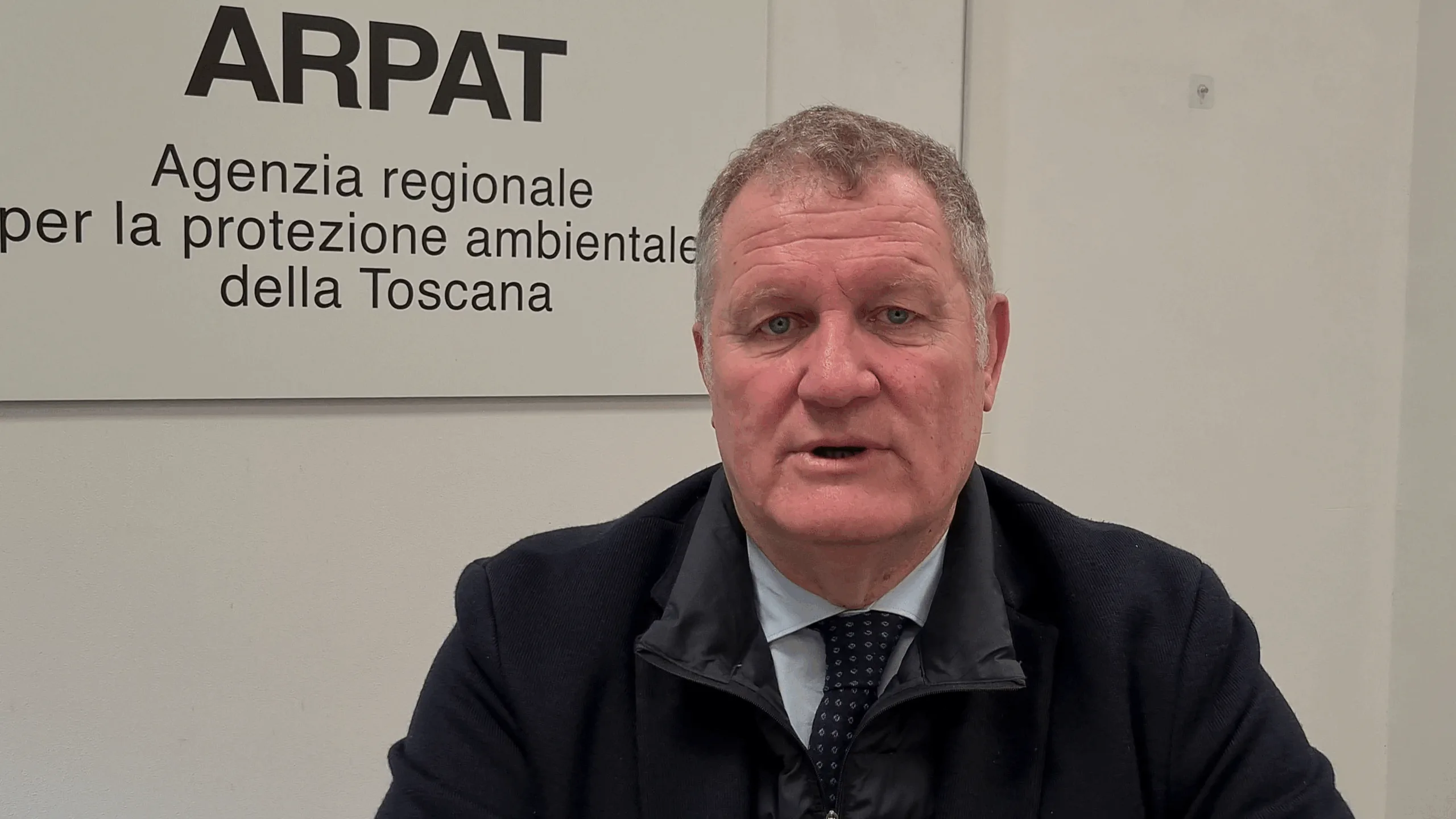 Angelo Corsetti-Direttore Coldiretti Toscana presso la sede di ARPAT