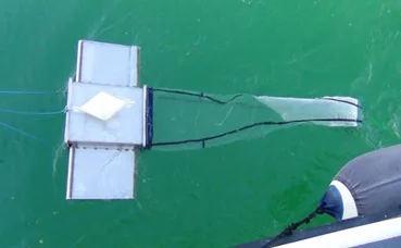 retino manta per raccogliere le microplastiche a strascico