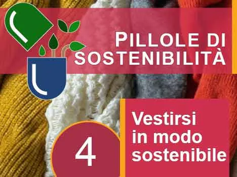 Le pillole di sostenibilità di ARPAT: vestirsi in modo sostenibile