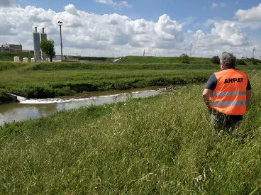 punto di campionamento US5 Valle scarico Aquarno