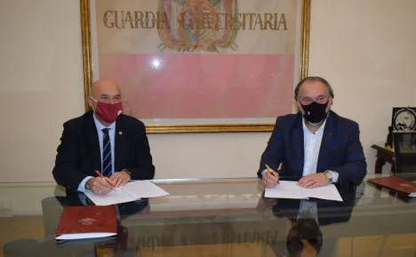 Pietro Rubellini Direttore generale dell'Agenzia Regionale per la Protezione Ambientale ARPAT e Francesco Frati Rettore dell’Università di Siena