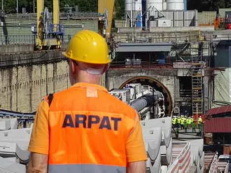 Alta Velocità Firenze: sopralluogo ARPAT allo scavo con la fresa TBM