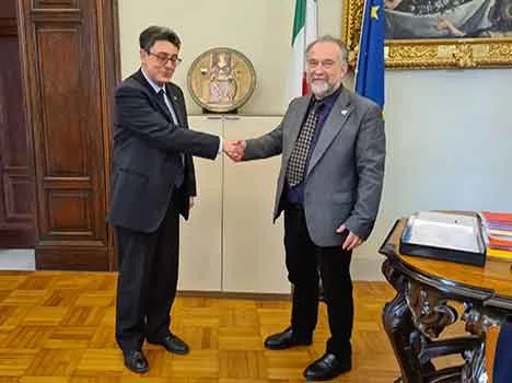 Roberto Di Pietra, Rettore Università di Siena; Pietro Rubellini, Direttore generale ARPAT