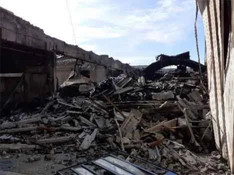 Ex tintoria Etrusca: esito del sopralluogo