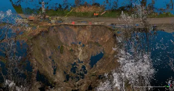 vista 3d laser scanner frontale