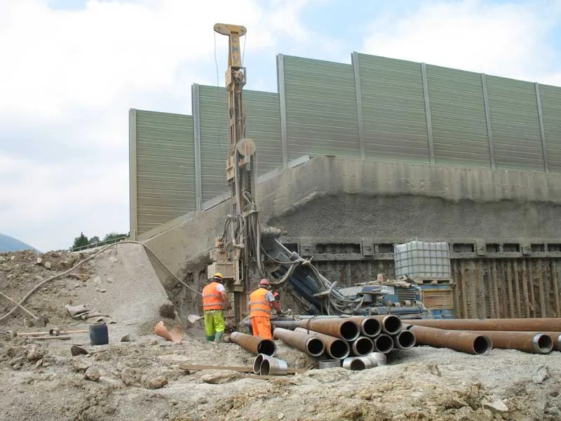 Attività di cantiere che originano vibrazioni